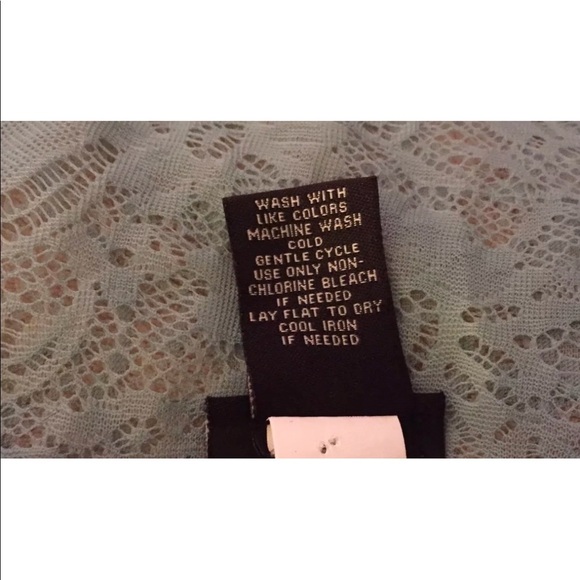 TORRID Sz 3 Sleeveless Sheer Lace Green Top - Picture 7 of 7